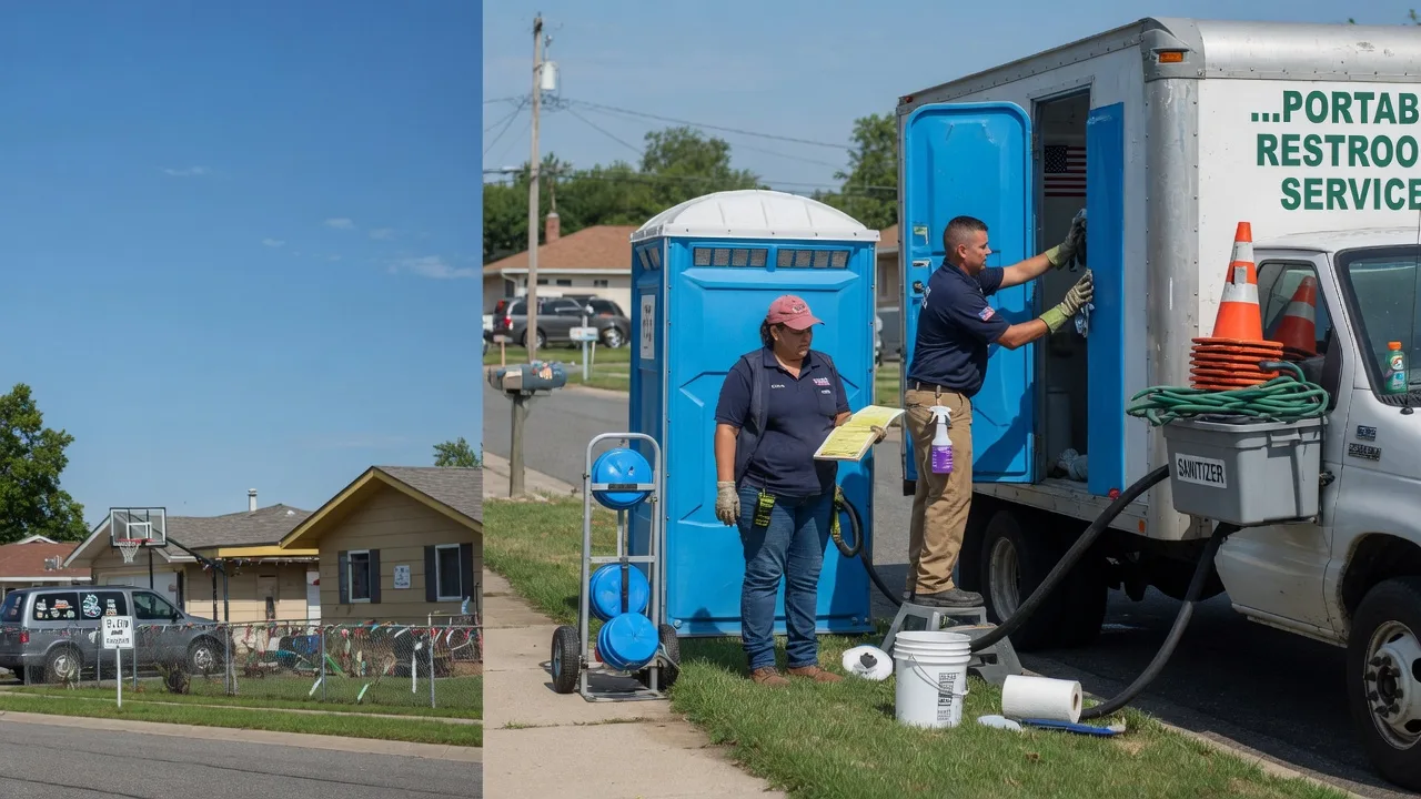 Porta Potty Rental in Palatine, IL near me